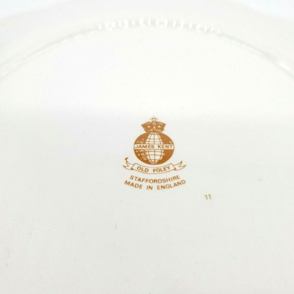 James Kent Old Foley Plate Collection Village Town 11 Staffordshire England 8.5" - Picture 5 of 9